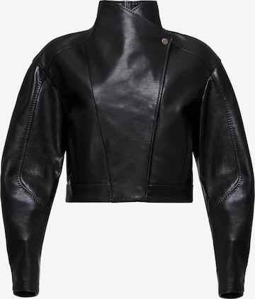 V S P Winterjacke 'Isla' in Schwarz: Vorderseite