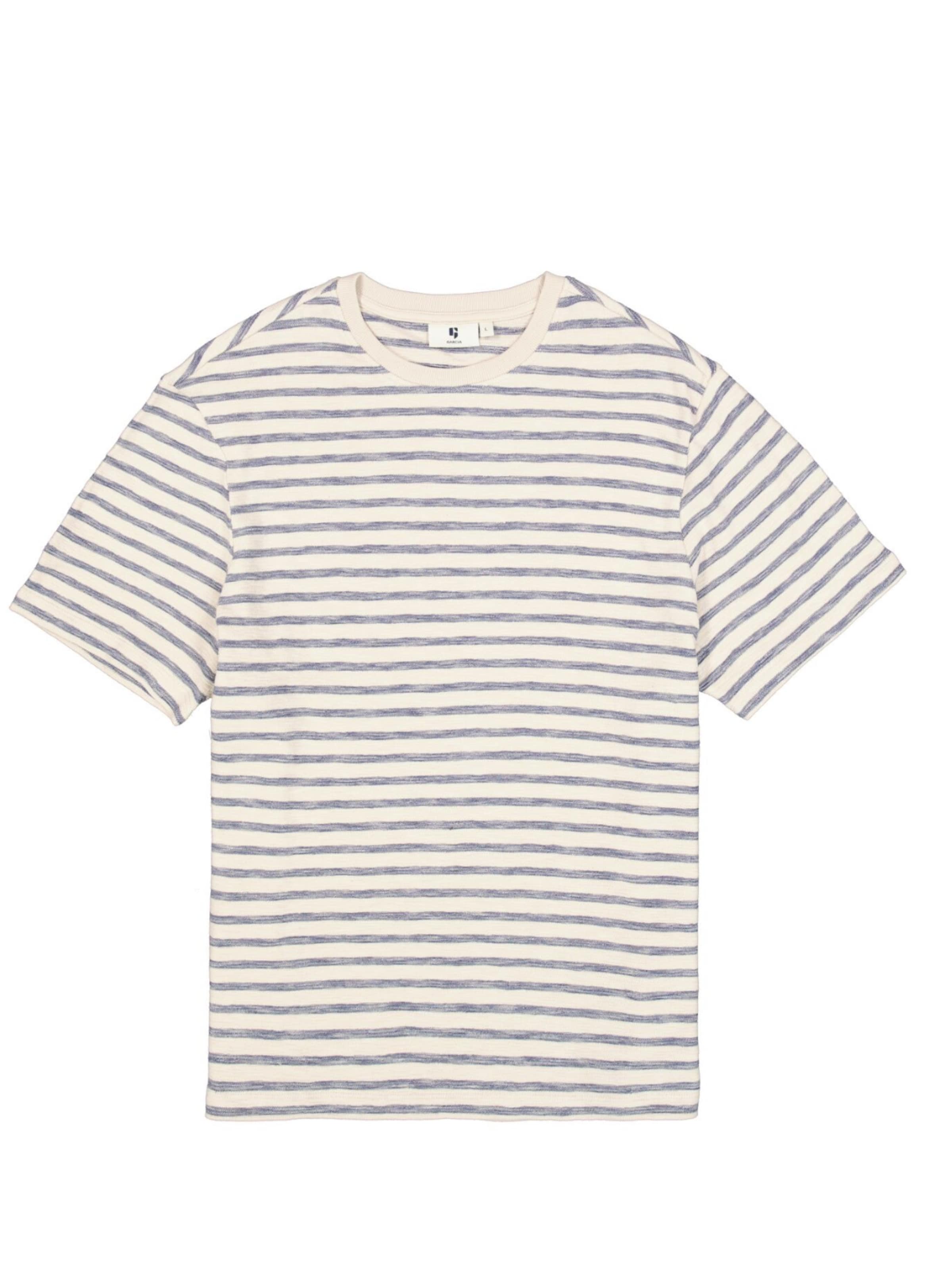 GARCIA T-shirt 'Garcia - Dames t-shirt' en XXL en beige, Vue avec produit