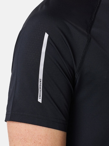 SWEDEMOUNT Functioneel shirt 'Core' in Zwart