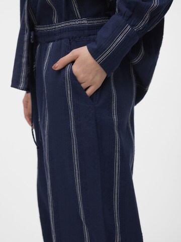 VERO MODA Regular Broek 'HERDIS' in Blauw