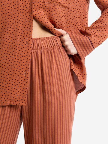 ETAM Pyjamahose 'Manari' in Braun