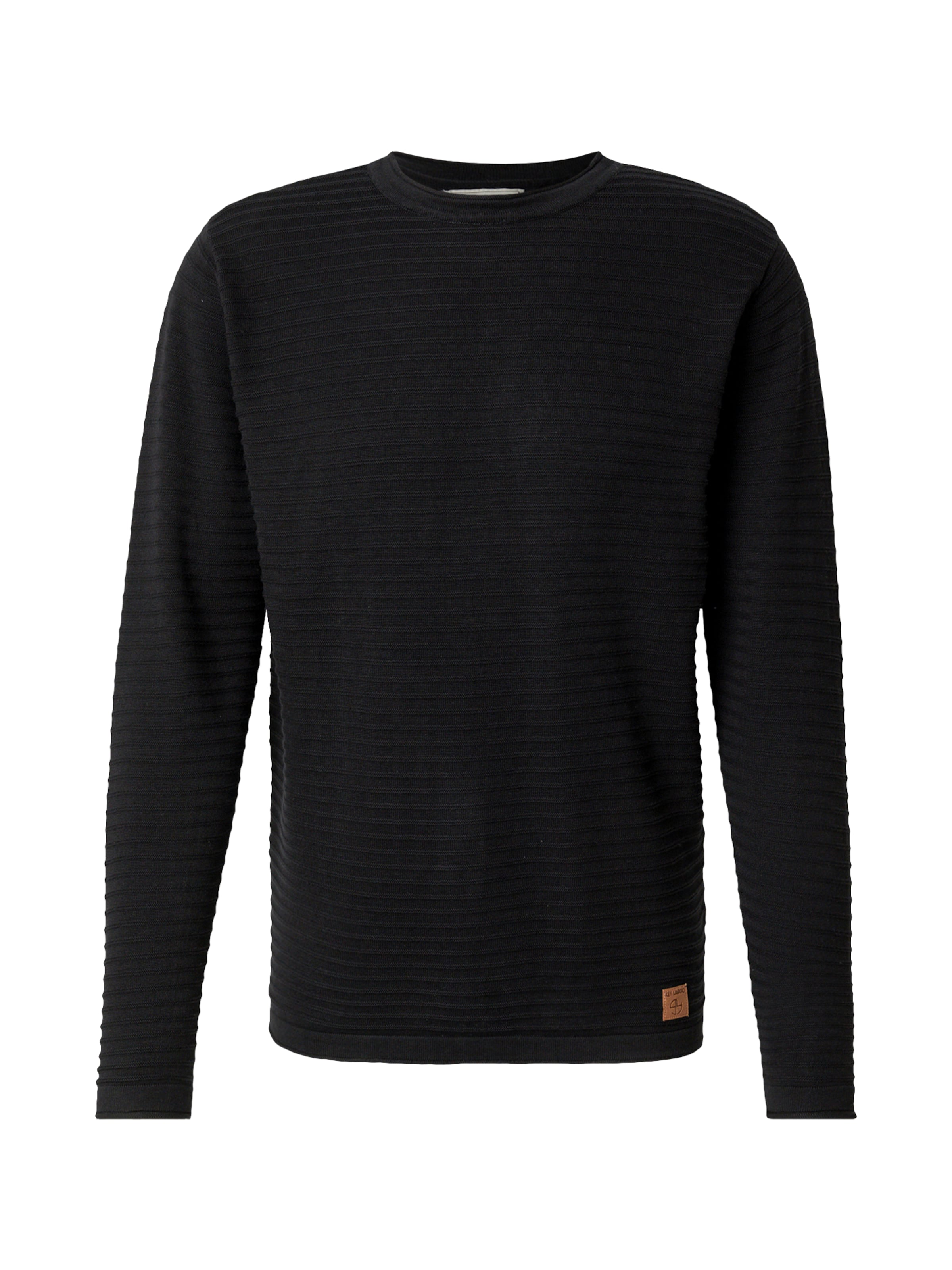 Pull-over 'MANUEL' Key Largo en noir : devant