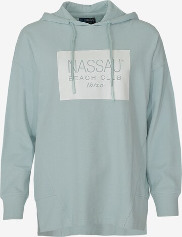 NASSAU Beach Club Sweatshirt 'NB231058' in Blau: predná strana