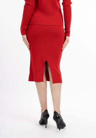 faina Skirt in Red