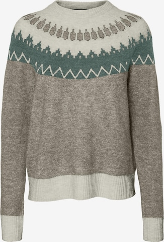 Pull-over 'SIMONE ' VERO MODA en gris : devant