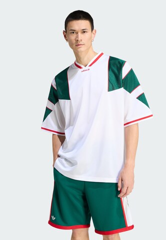 ADIDAS ORIGINALS Shirt 'Panel' in Wit: voorkant