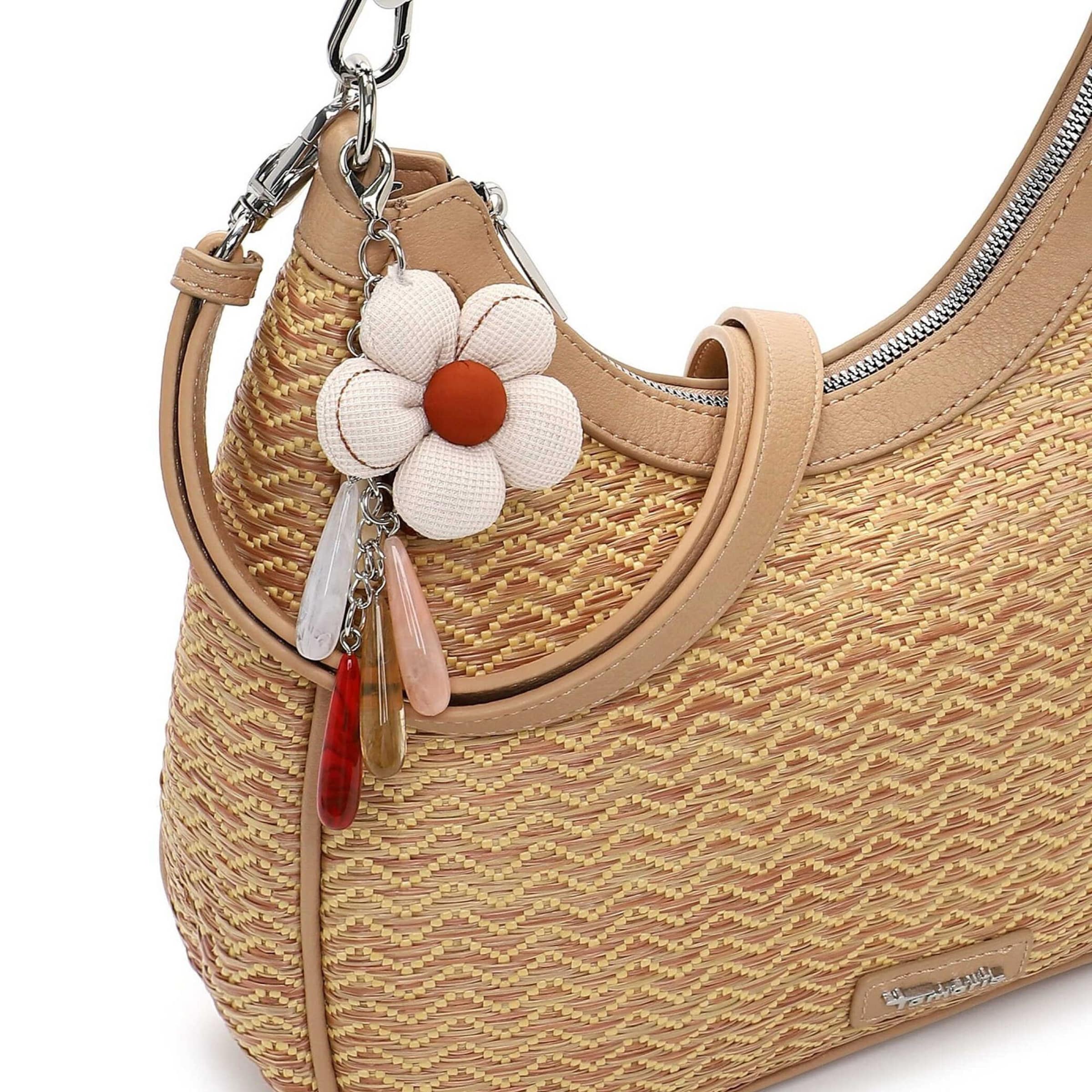 Borsa a spalla 'Konstantina' di Tamaris in beige