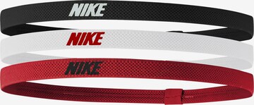 NIKE Athletic Headband in Red: front