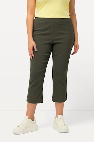 Regular Pantalon Ulla Popken en vert : devant