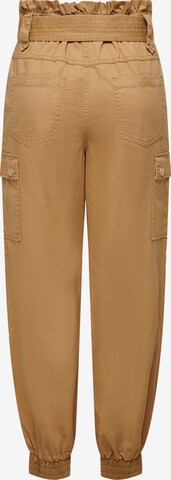 ONLY Tapered Cargo trousers in Brown