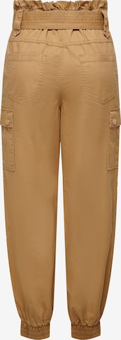 ONLY - Tapered Pantalón cargo en marrón