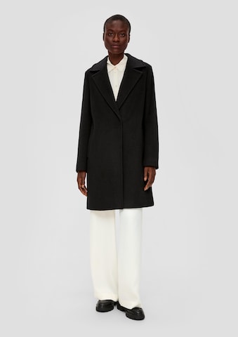 s.Oliver BLACK LABEL Between-Seasons Coat in Black