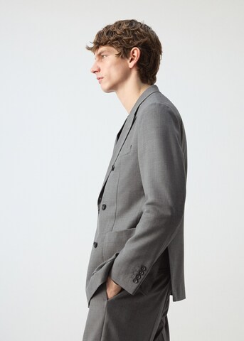 MANGO MAN Regular fit Suit Jacket 'Ricardo' in Grey