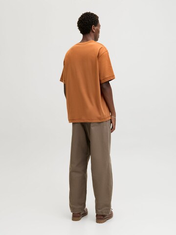 T-Shirt 'JORNorrebro' JACK & JONES en marron