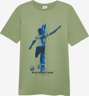 s.Oliver Shirt in Green: front