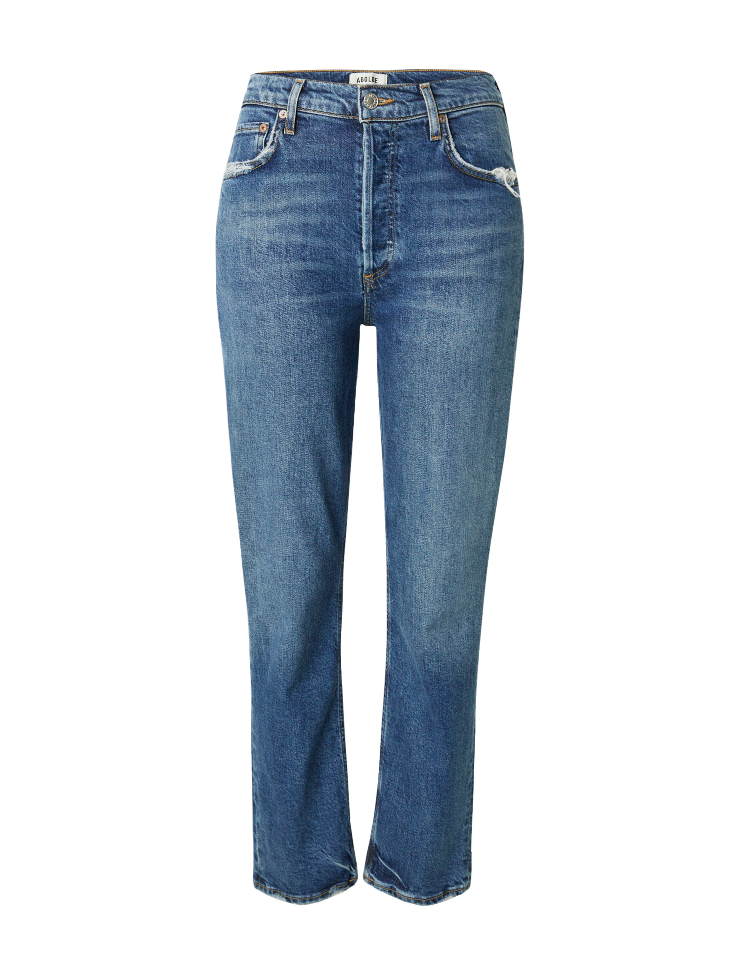regular Jeans 'Riley' di AGOLDE in blu: frontale