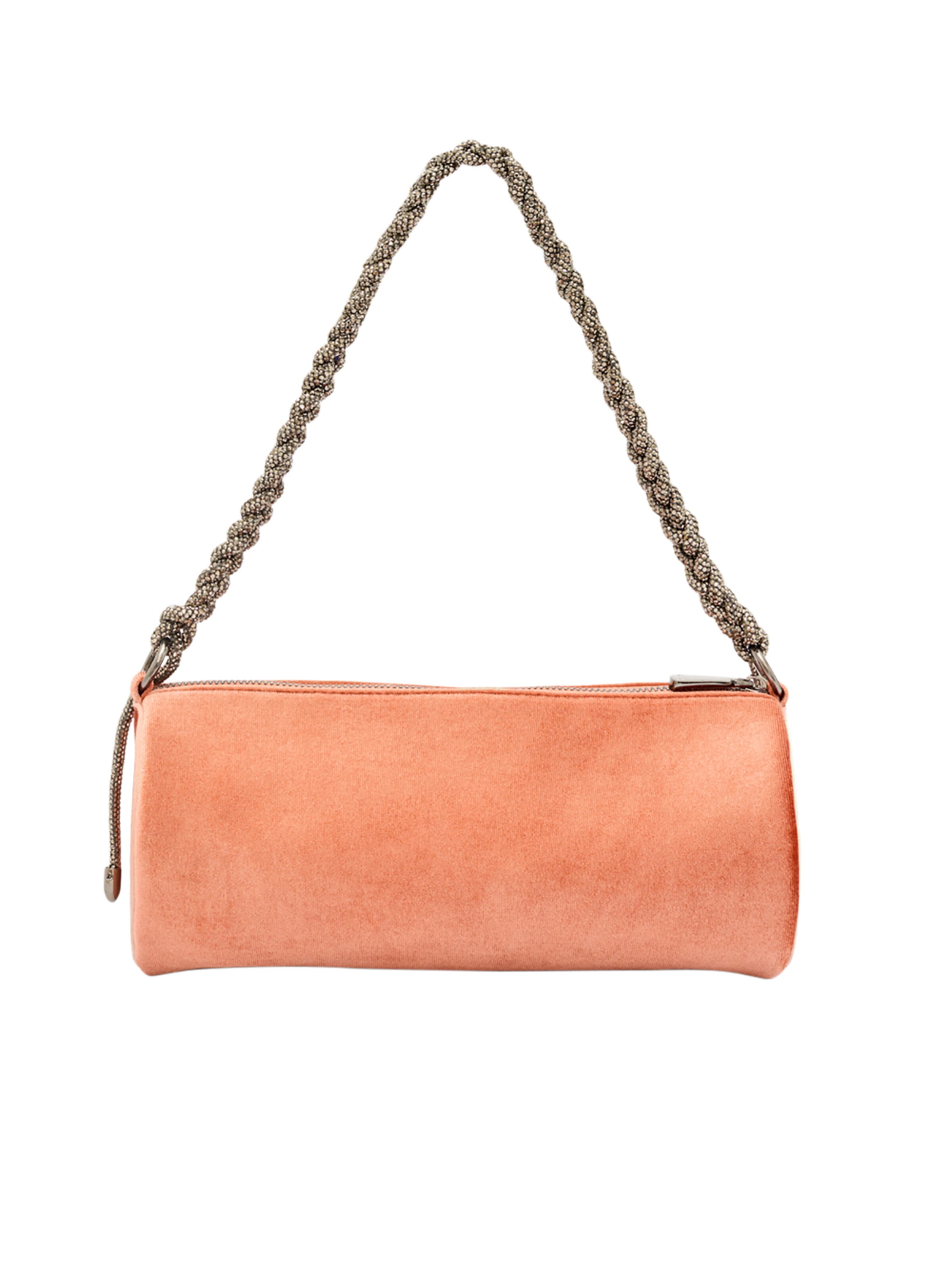 Borsa a mano 'LOUISE' di NALì in arancione: frontale