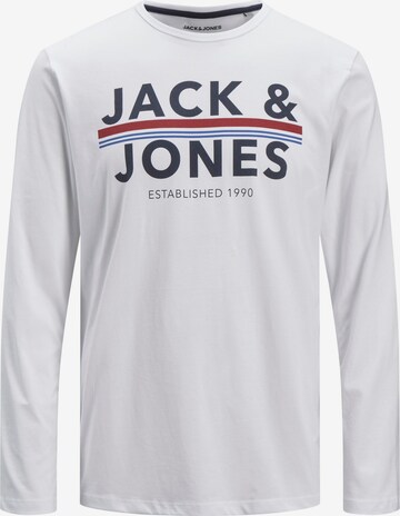 JACK & JONES Shirt 'Ron' in Weiß: predná strana