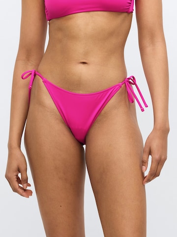 Slip bikini di GUESS in rosa: frontale