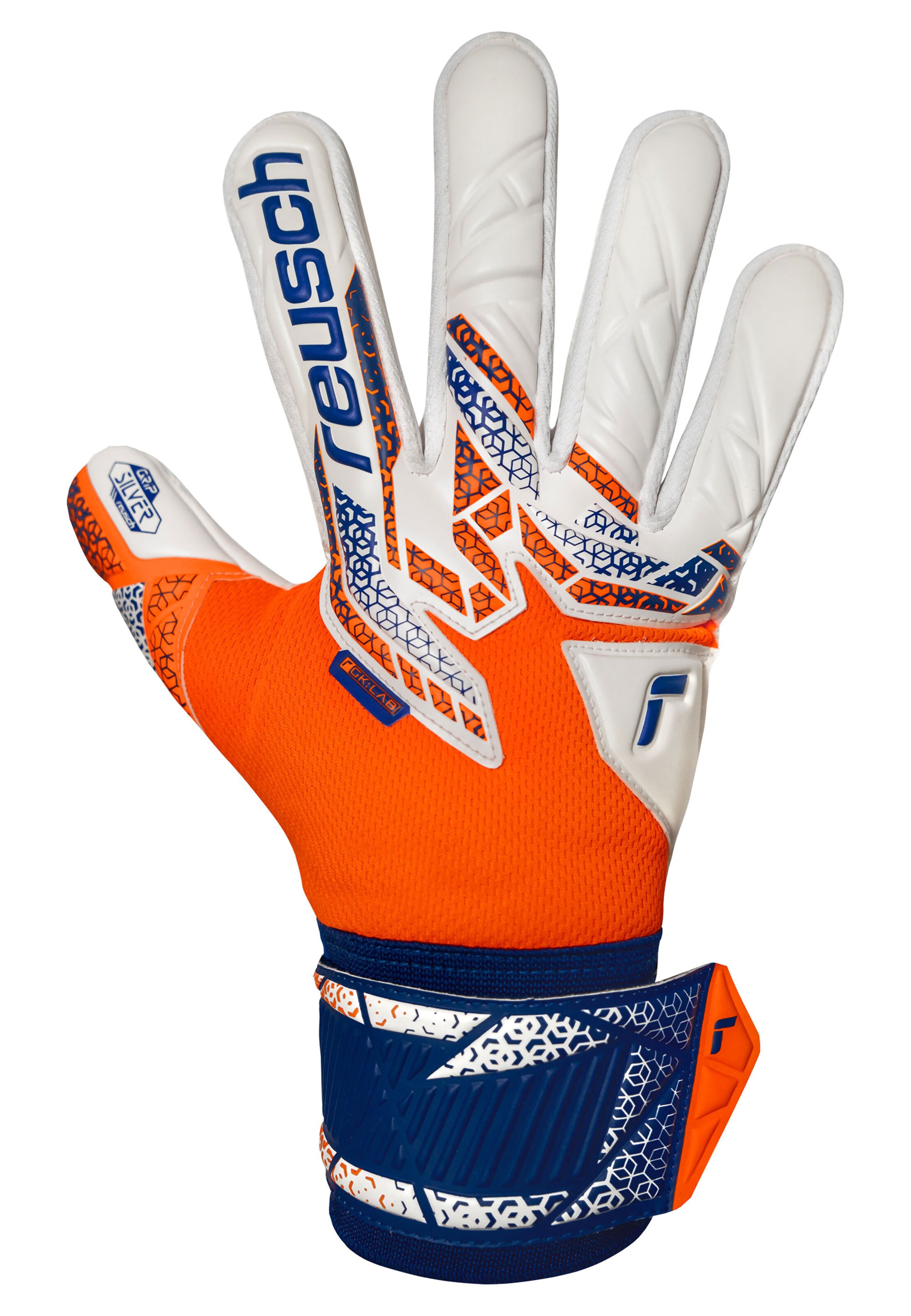 REUSCH Torwarthandschuhe 'Attrakt Silver' in Orange