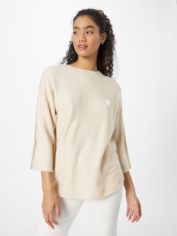 Key Largo Shirt 'TENDER' in Beige: voorkant