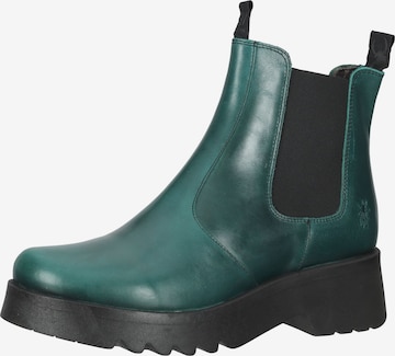 FLY LONDON Chelsea Boots in Green: front