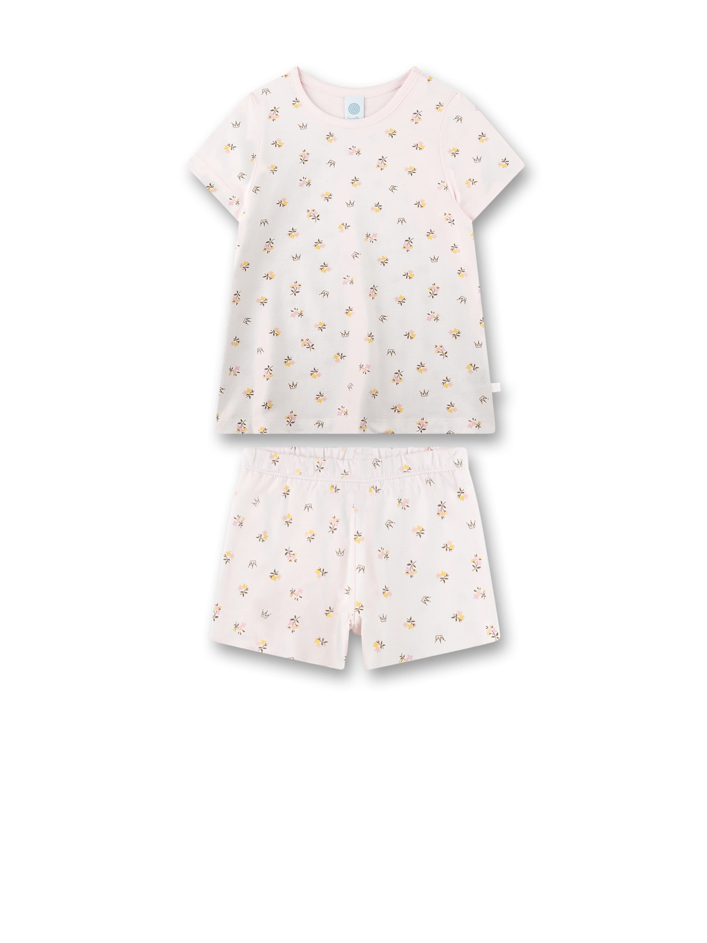 Sanetta Schlafanzug in Beige: Vorderseite