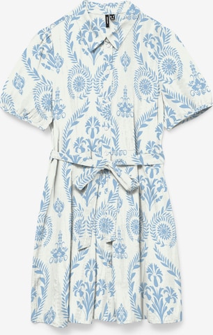 Robe-chemise 'VMDICTHE' VERO MODA en blanc : devant