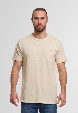 INDICODE JEANS Póló 'Andorra' - bézs