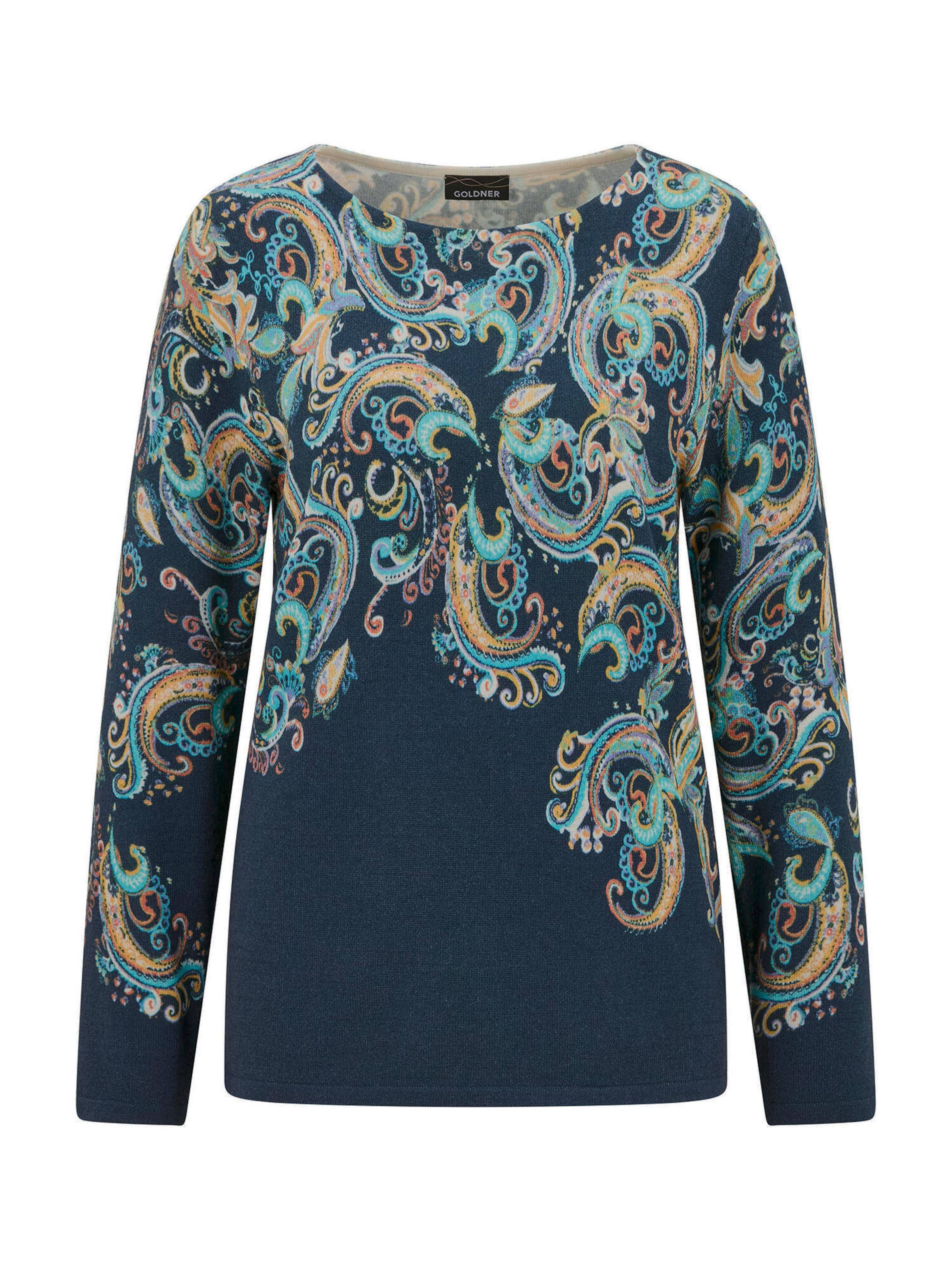 Pull-over Goldner en bleu : devant