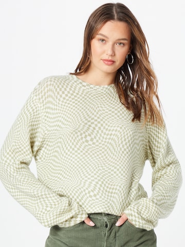 Pull-over NA-KD en vert : devant