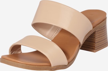 Dorothy Perkins Mules in Pink: front