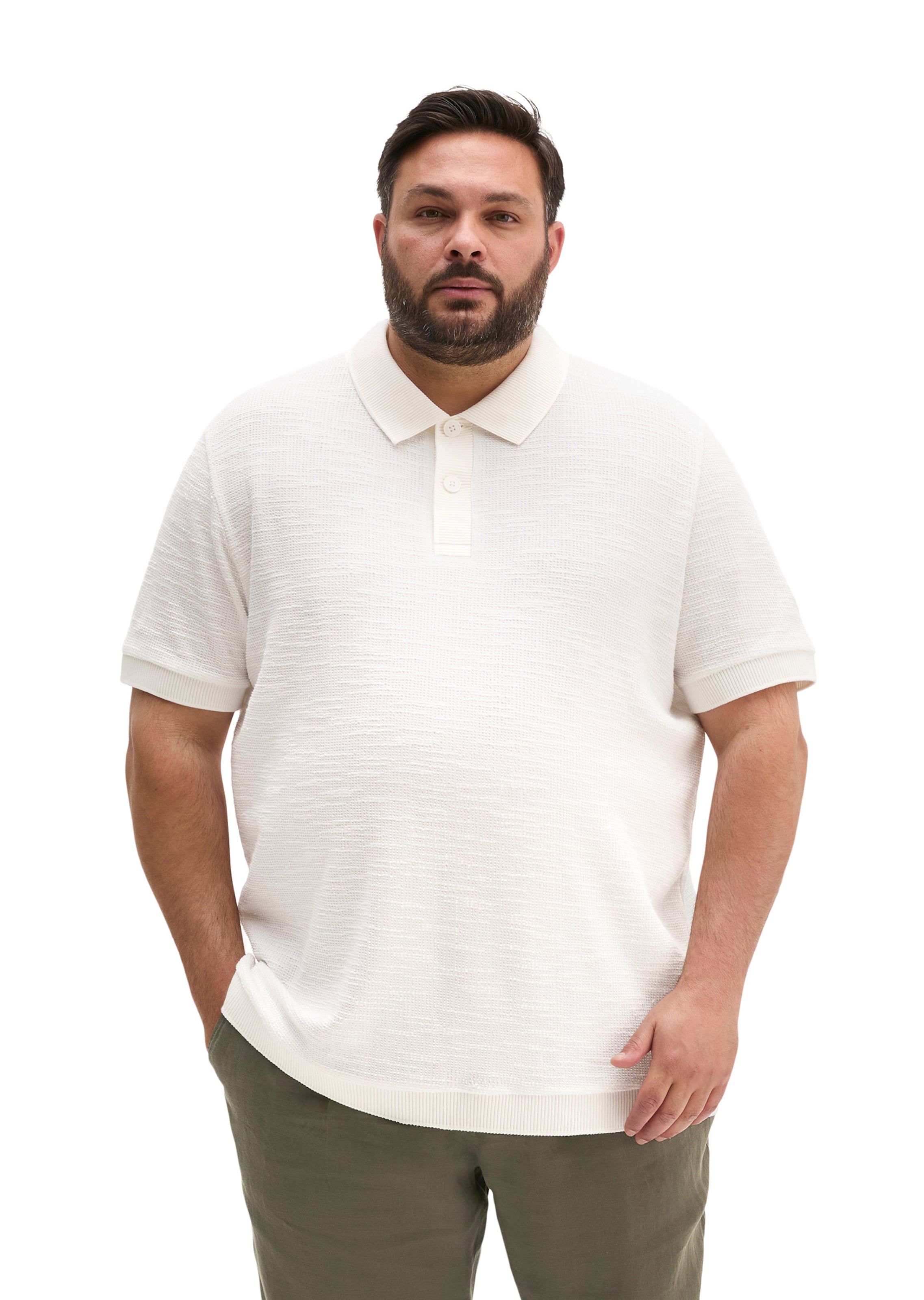 Marc O'Polo Shirt in Wit: voorkant
