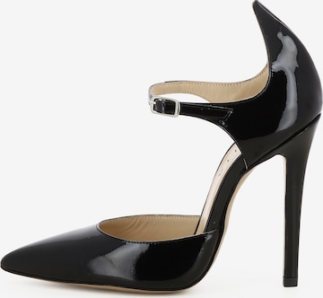 Escarpins EVITA en noir : devant