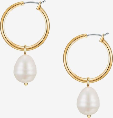 Lulu & Jane Earrings in Gold: front