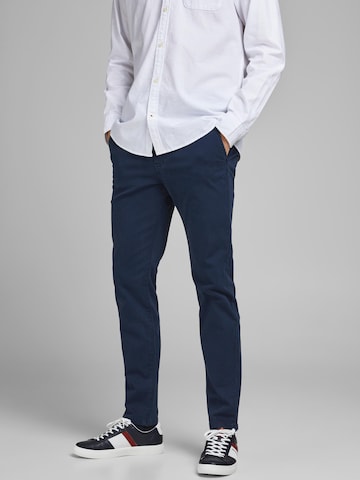 Regular Pantalon chino 'Marco Fred' JACK & JONES en bleu