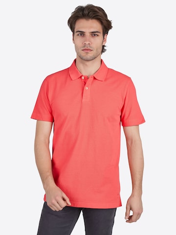 PIERRE CARDIN Poloshirt in Orange: Vorderseite