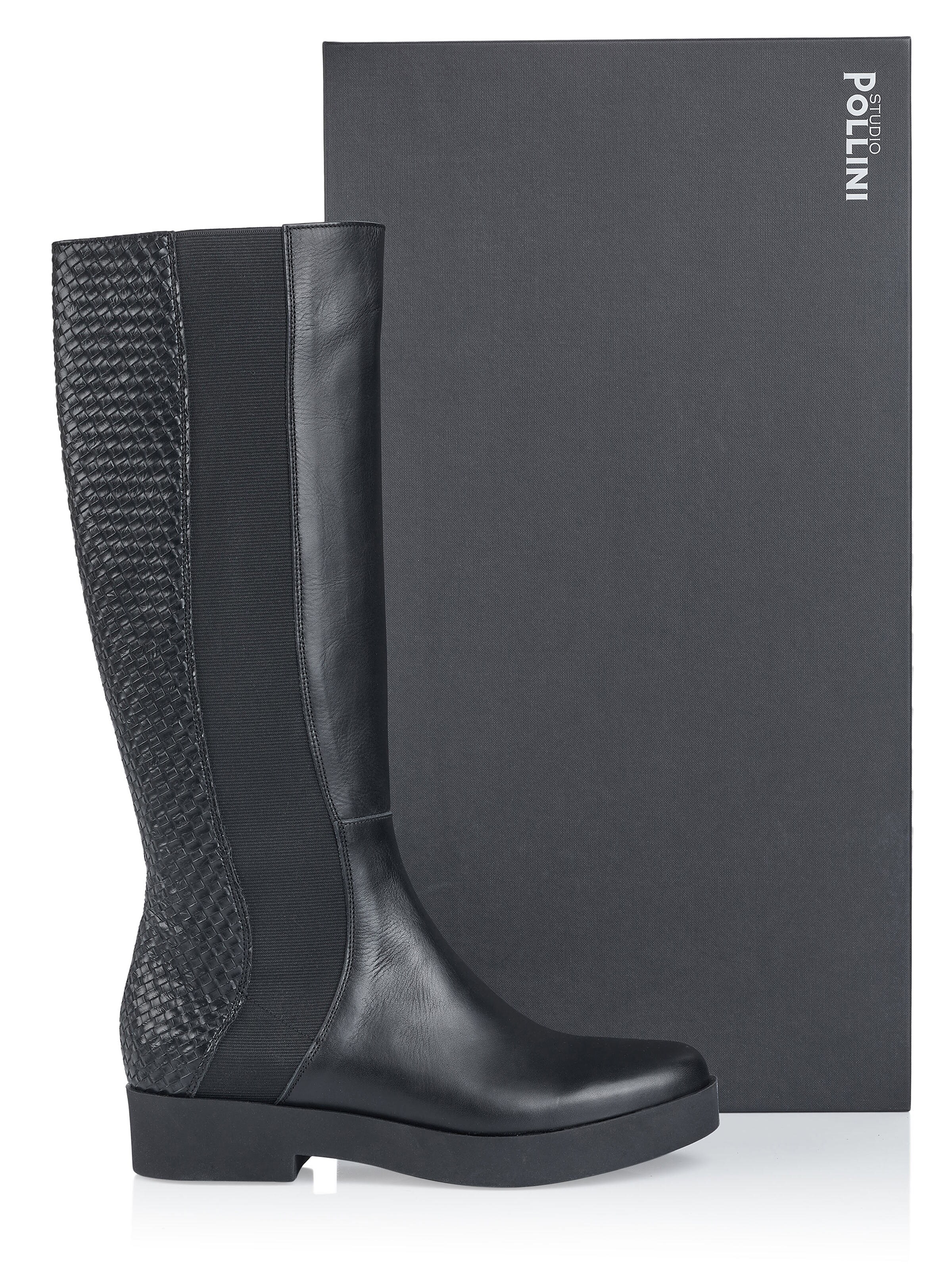 POLLINI - Botas 'Pollini Stiefel' em preto