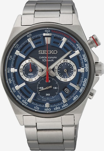 SEIKO Analoguhr in Silber: predná strana