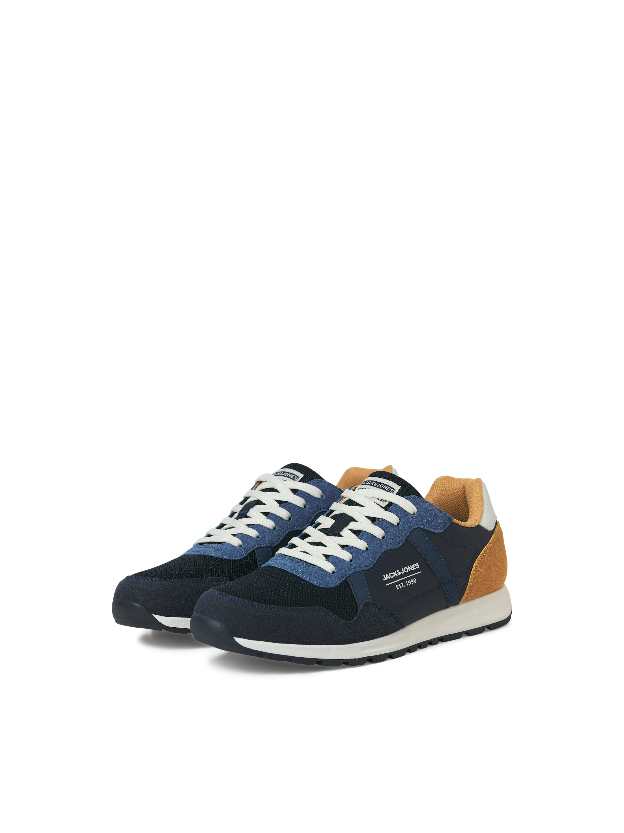 Sneaker low 'JFWHARROW' de la JACK & JONES pe albastru