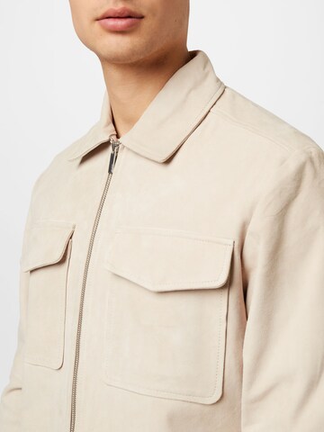 SELECTED HOMME Overgangsjakke 'FORAN' i beige