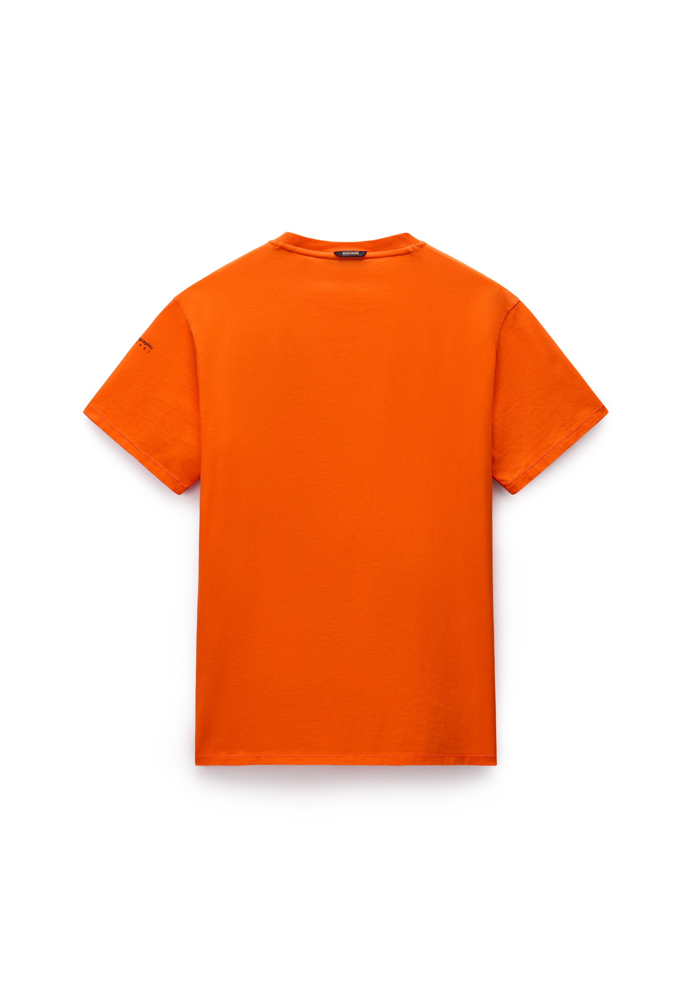 NAPAPIJRI T-shirt 'S-Badge' i orange