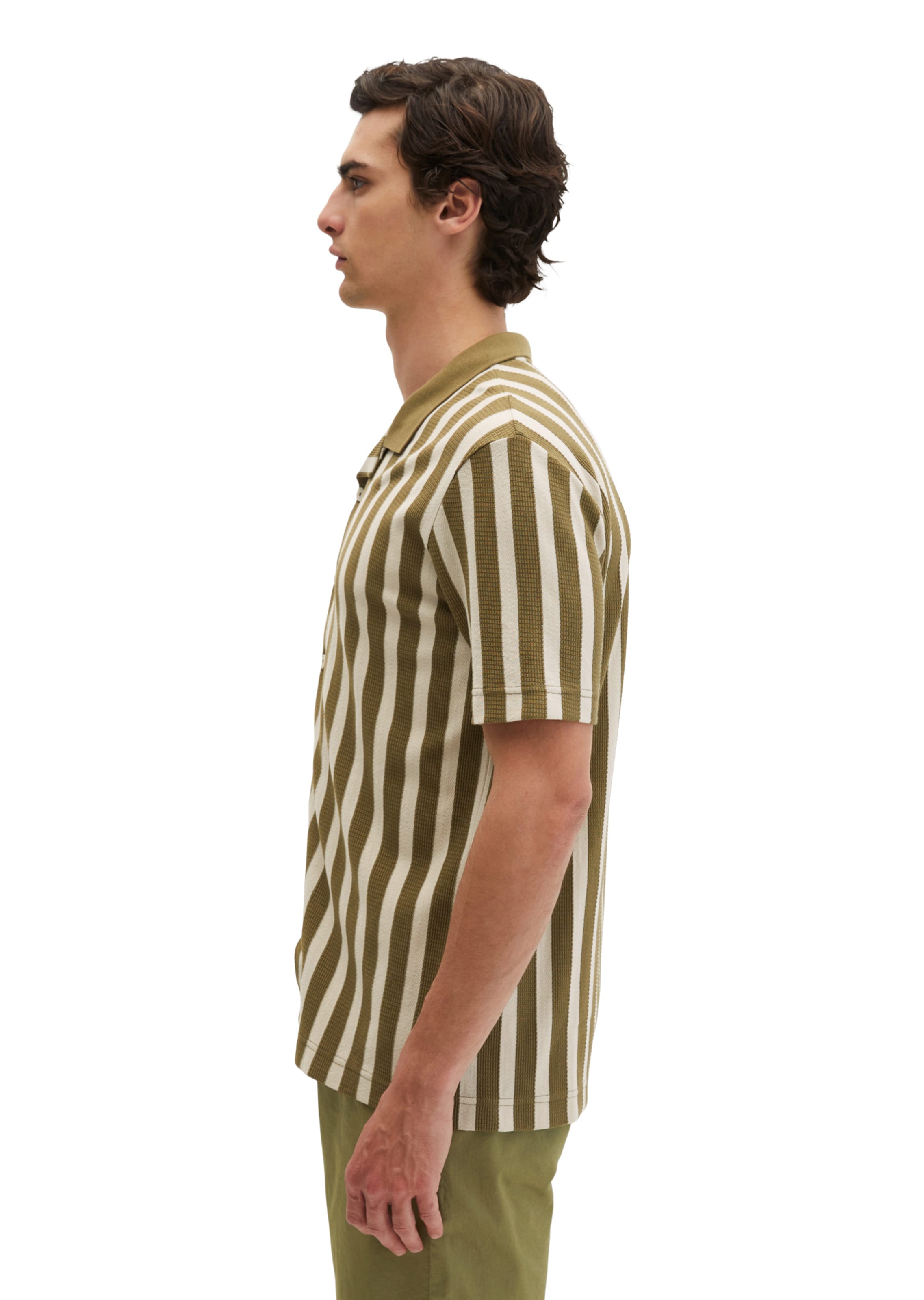 Marc O'Polo Regular fit Button Up Shirt in Green