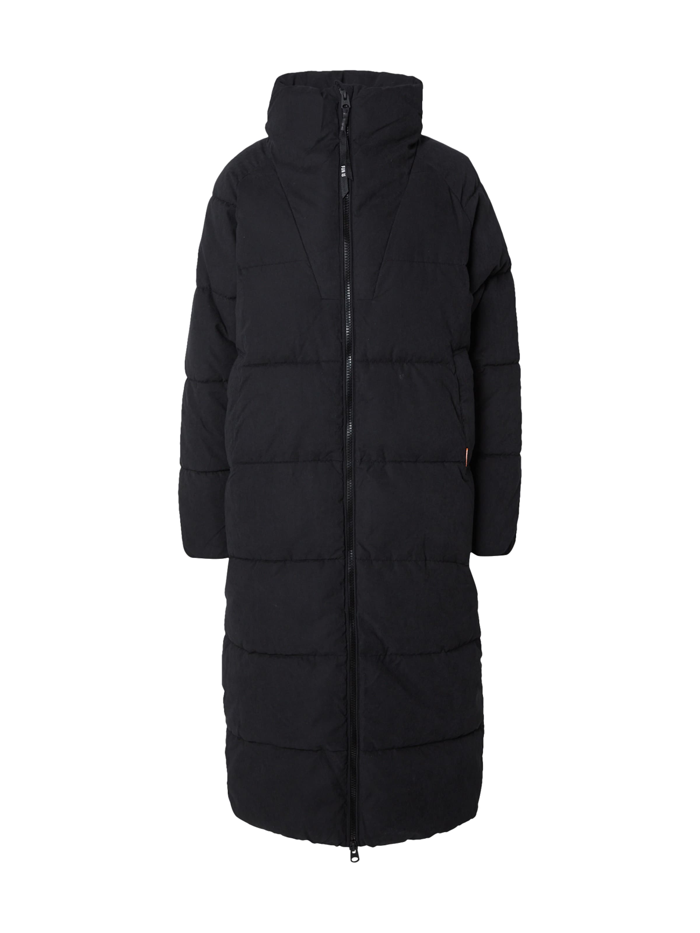 Manteau d’hiver QS en noir : devant