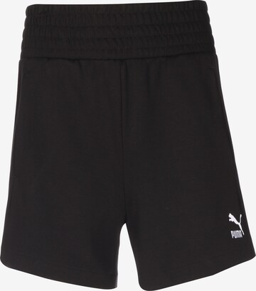 Pantalon de sport 'T7' PUMA en noir : devant