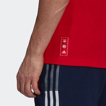 ADIDAS PERFORMANCE Loosefit Trikot in Rot