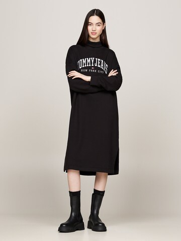Tommy Jeans Kleid in Schwarz: Vorderseite