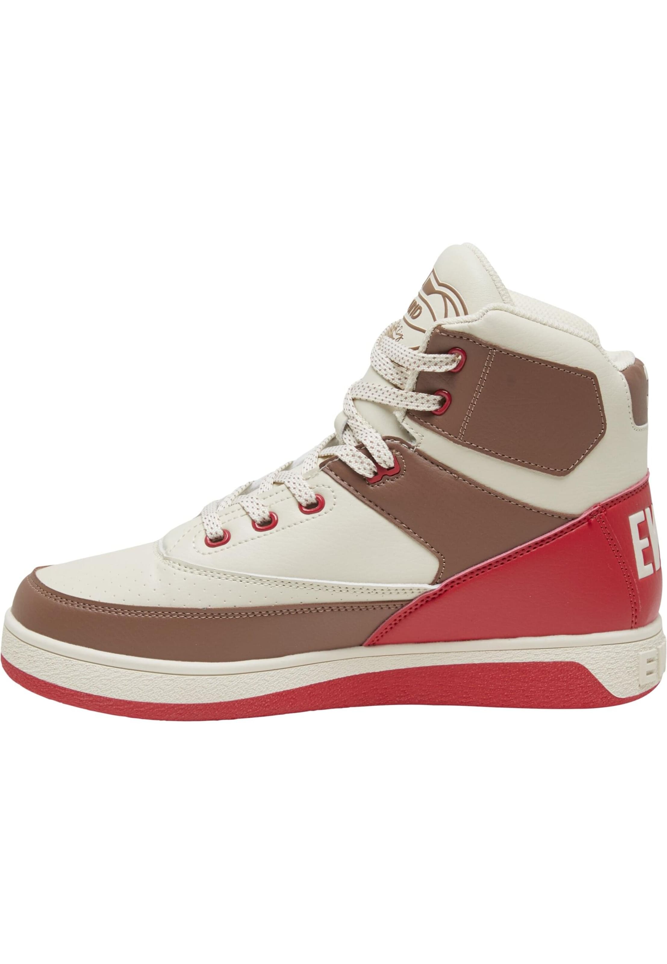 Ewing Sneakers hoog 'Rebound' in Beige: voorkant