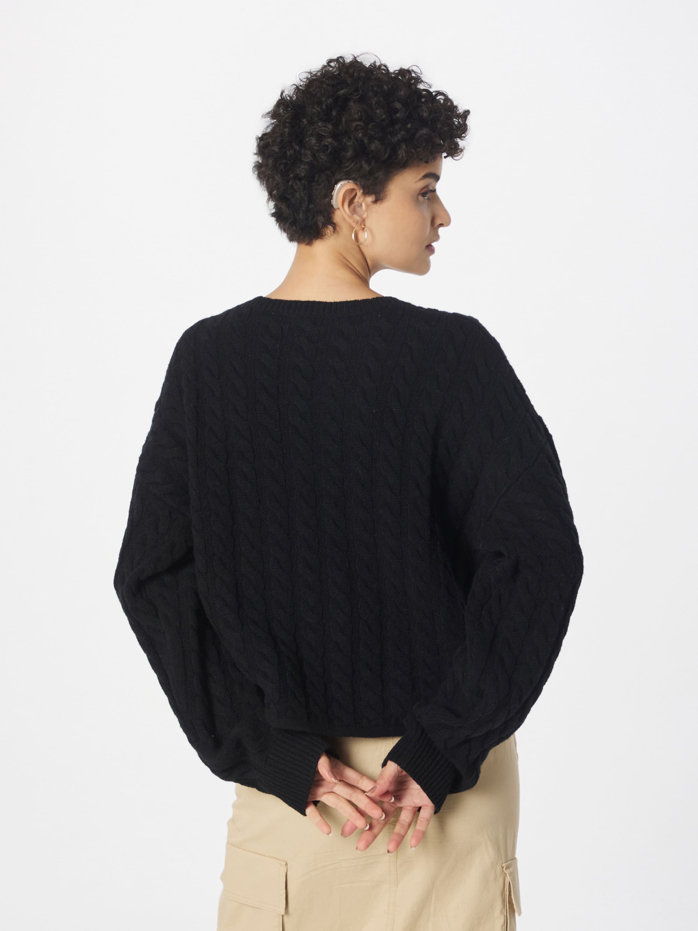 Levi's black sweater sale