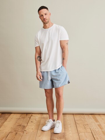 Shorts de bain 'Ole' DAN FOX APPAREL en bleu